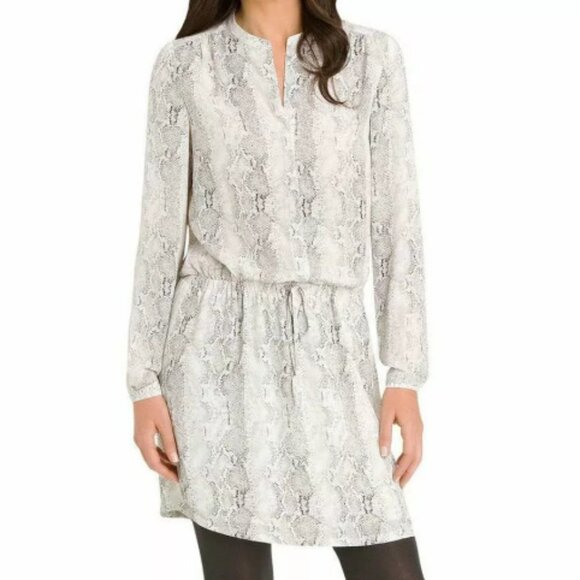 Hilary Radley Women’s Snake Print Tunic Dresss Size M - Picture 1 of 8